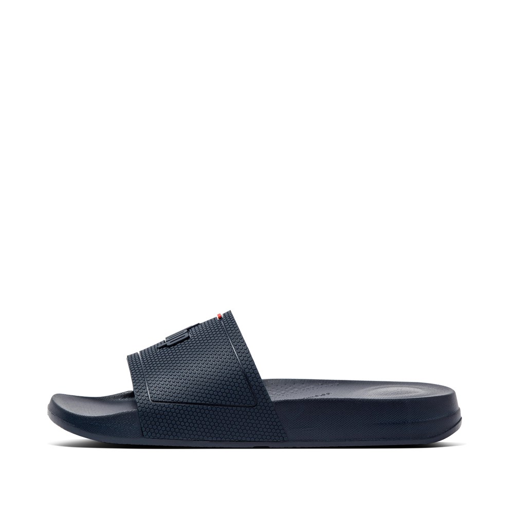 Fitflop Philippines - Fitflop Womens Slides Navy - Fitflop Iqushion ...